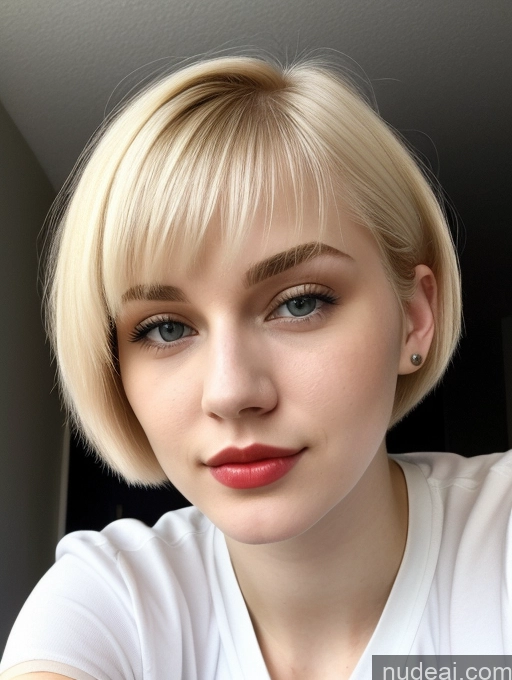 related ai porn images free for Beautiful Fairer Skin 18 Blonde Sorority Russian Close-up View Shirt Short Hair Lipstick