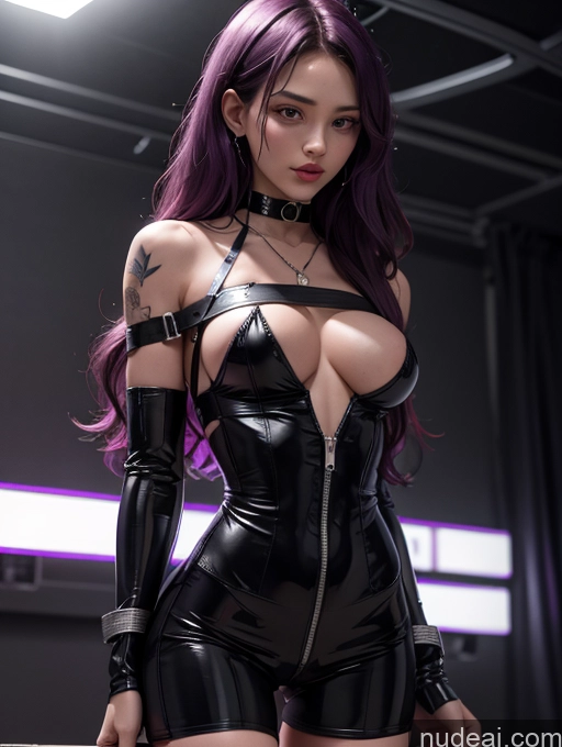 related ai porn images free for Detailed Dark Lighting Latex Choker Bdsm Angst Long Hair Purple Hair Sexy Face 18 Perfect Body Tall Long Legs Skinny Small Ass Beautiful Perfect Boobs Model Tattoos Kidnap Club