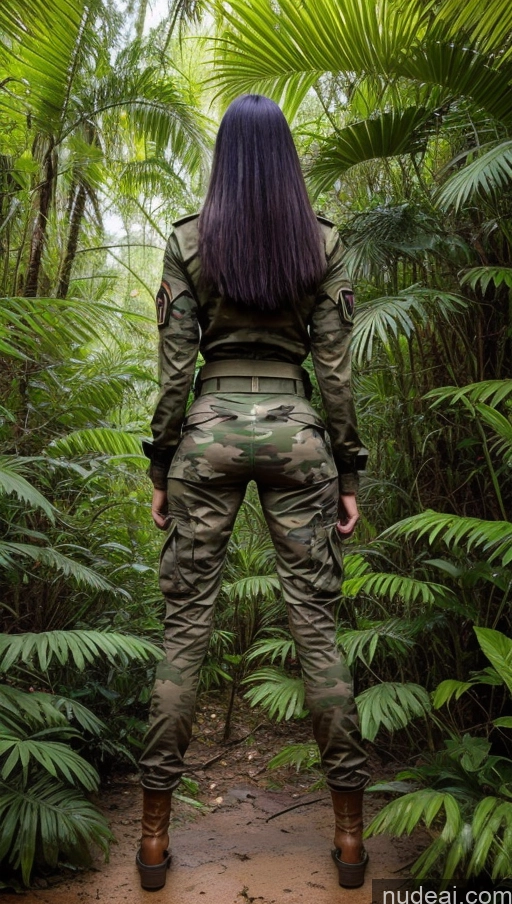 related ai porn images free for Ethiopian Military Jungle Long Legs T-pose Two Big Ass Back View