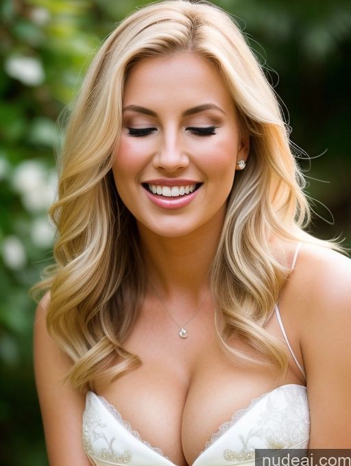 ai nude image of blonde woman with big breast smiling and wearing a white dress pics of Wedding Cleavage Blonde 18 Busty Perfect Boobs Perfect Body Dress Laughing Sexy Face Shocked Orgasm Dutch