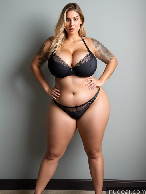 ai nude image of araffe woman in a black bra and panties posing for a picture pics of Lingerie Model Busty Huge Boobs Perfect Boobs Beautiful Big Ass Tattoos Thick Chubby Big Hips Long Legs Perfect Body Fairer Skin Oiled Body 30s White Bikini Stylish Basketball