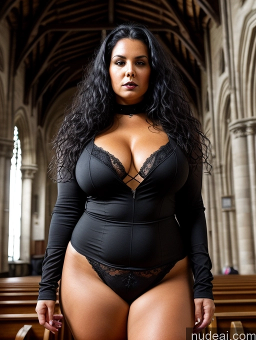 related ai porn images free for Perfect Boobs Big Ass Chubby Big Hips Short Pubic Hair Long Hair Tanned Skin 40s Serious Black Hair French Church Goth