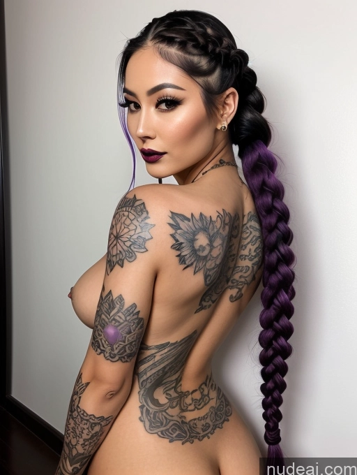 related ai porn images free for Model Perfect Boobs Busty Tattoos Perfect Body Abs Sexy Face Japanese Big Ass Beautiful Purple Hair Nude 20s Braided Goth