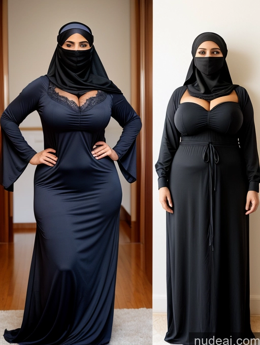 related ai porn images free for Huge Boobs Big Hips Niqab Nightgown