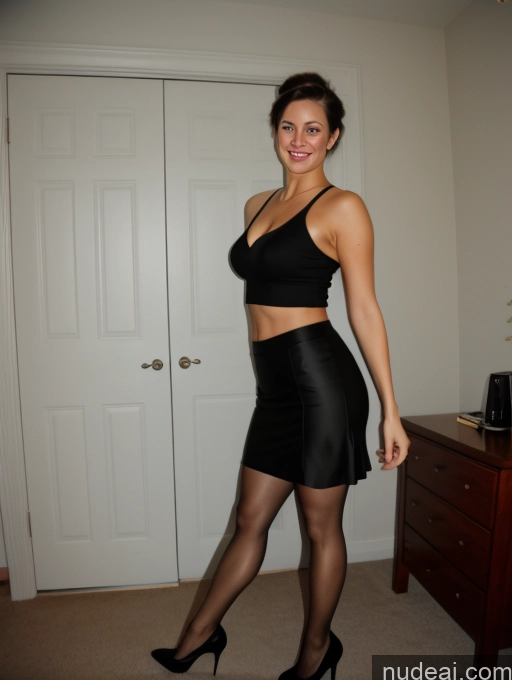 related ai porn images free for Wife Or Girlfriend Busty Big Ass Big Hips Long Legs Tall Pubic Hair Skinny Fat 50s Happy Brunette Pixie White Bedroom Tank Top Micro Skirt High Heels Pantyhose No Panties Under Pantyhose