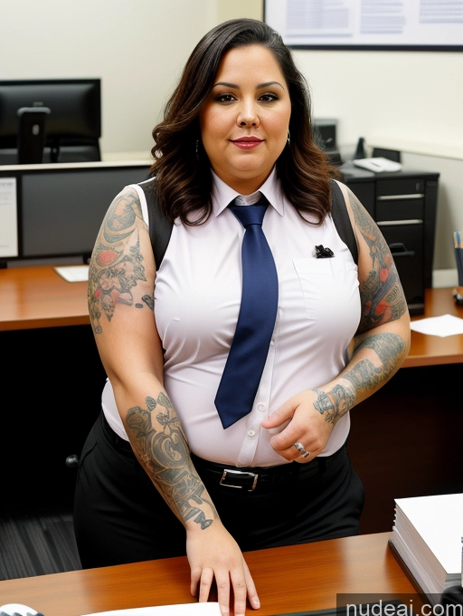 related ai porn images free for Fat Tattoos 50s Tie Office