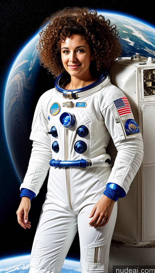 related ai porn images free for Space Suit Curly