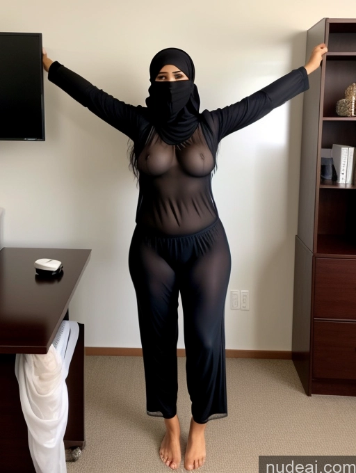 related ai porn images free for Milf One Chubby 40s Sexy Face Black Hair Office High Heels Messy Perfect Boobs T-pose Front View Niqab Indonesian Pajamas Transparent Partially Nude