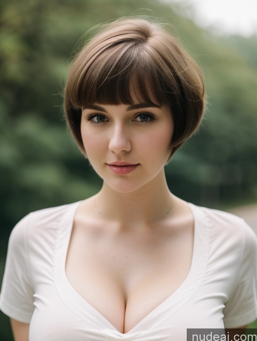 related ai porn images free for Busty Perfect Boobs Beautiful Thick Fairer Skin 18 Russian Close-up View Shirt Brunette Short Hair