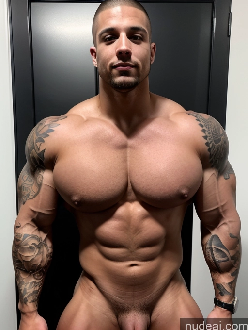 ai nude image of arafed man with a tattoo on his chest and a tattoo on his arm pics of Bodybuilder Huge Boobs Beautiful Tattoos Muscular Big Ass Thick White