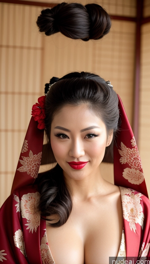 related ai porn images free for Woman One Small Tits Beautiful Lipstick Long Legs Pubic Hair Perfect Body Fairer Skin 30s Happy Laughing Pouting Lips Sexy Face Japanese Hair Bun Traditional Tribal Kimono Geisha Cleavage Partially Nude Close-up View Watercolor