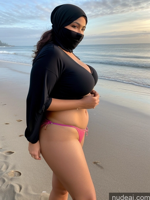 related ai porn images free for One Big Ass Chubby 40s Seductive Black Hair Messy Indonesian Beach Front View Bending Over Happy Niqab Perfect Boobs Casual Jeans Dress Milf Big Hips