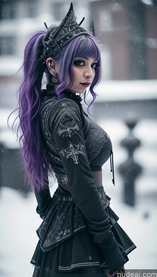 related ai porn images free for Athlete Perfect Boobs Purple Hair Ethiopian Snow Close-up View Angel Gothic Punk Girl