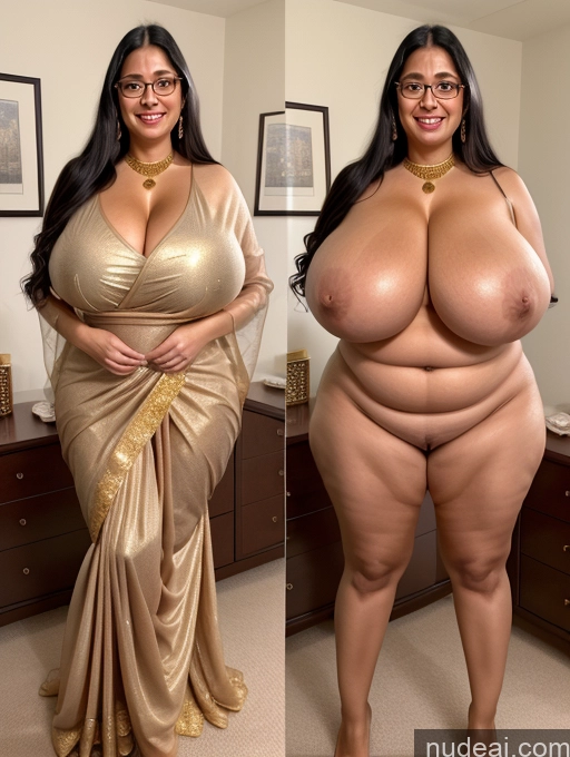 related ai porn images free for One Busty Huge Boobs Beautiful Big Ass Long Legs Tall Perfect Body 30s Happy Black Hair Gold Jewelry Jewelry Milf Glasses Long Hair Indian Bedroom Front View Spreading Legs Nude Blouse Sari Transparent Onoff