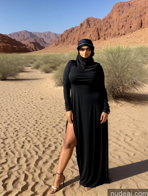 related ai porn images free for Middle Eastern Huge Boobs Tanned Skin Oasis Beautiful Model 20s Gold Jewelry Stylish Messy Niqab Chubby Thick