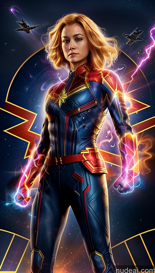 related ai porn images free for Suit Captain Marvel Powering Up