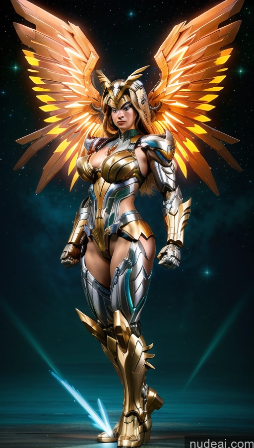 related ai porn images free for Perfect Boobs SSS: A-Mecha Musume A素体机娘 Powering Up Hawkgirl Bodybuilder Has Wings