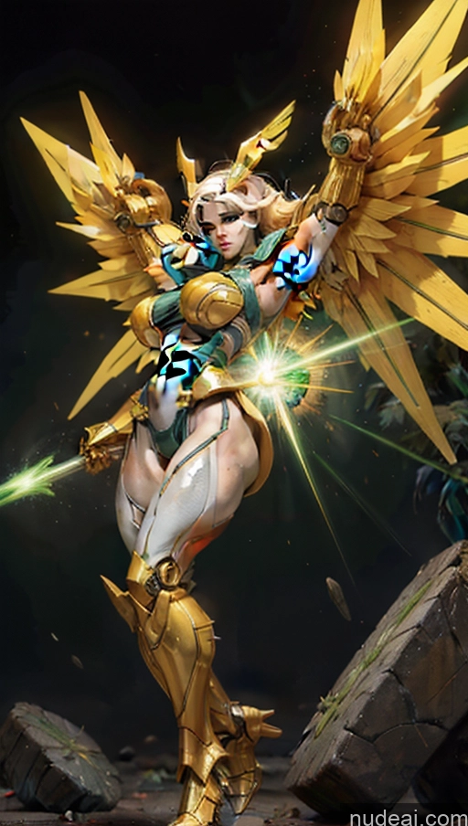 related ai porn images free for Bodybuilder Powering Up Perfect Boobs SSS: A-Mecha Musume A素体机娘 Has Wings Super Saiyan 3