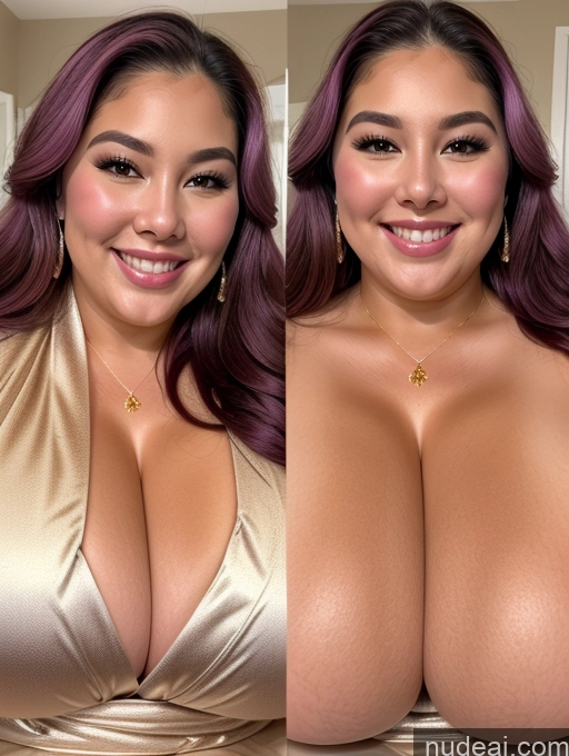 related ai porn images free for Miss Universe Model Busty Huge Boobs Perfect Boobs Beautiful Thick Chubby Fat 30s Happy Filipina Close-up View Bathrobe Onoff Cleavage Satin Gold Jewelry Pearl Jewelry Jewelry Diamond Jewelry Purple Hair