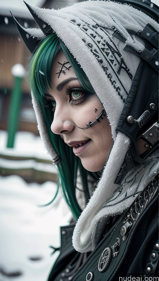 related ai porn images free for Milf Chubby Green Hair Ethiopian Snow Laughing Steampunk Busty Perfect Boobs Close-up View Gothic Punk Girl