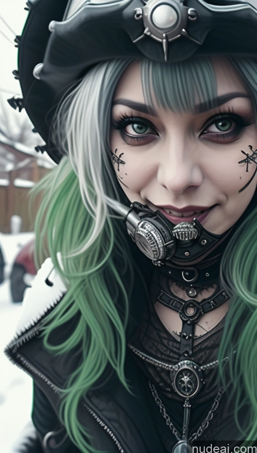 related ai porn images free for Milf Chubby Green Hair Ethiopian Snow Laughing Steampunk Busty Perfect Boobs Close-up View Gothic Punk Girl