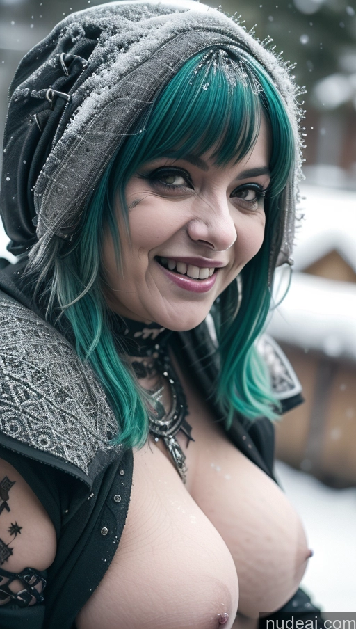 related ai porn images free for Milf Busty Perfect Boobs Chubby Green Hair Ethiopian Snow Close-up View Gothic Punk Girl Laughing