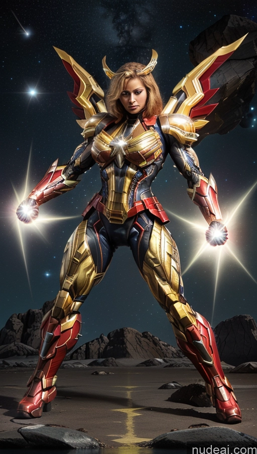 related ai porn images free for Bodybuilder Busty Muscular Abs Powering Up Captain Marvel SuperMecha: A-Mecha Musume A素体机娘 Has Wings Space Dynamic View Heat Vision Two