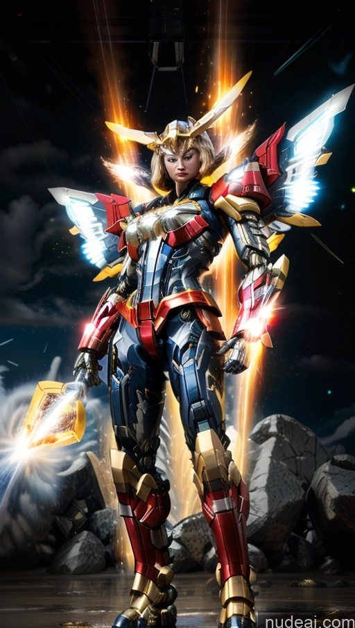 ai nude image of a close up of a person in a costume with wings pics of Busty Muscular Abs Several SuperMecha: A-Mecha Musume A素体机娘 Captain Marvel Powering Up Cyborg Has Wings Dynamic View Heat Vision Science Fiction Style SSS: A-Mecha Musume A素体机娘 Shower