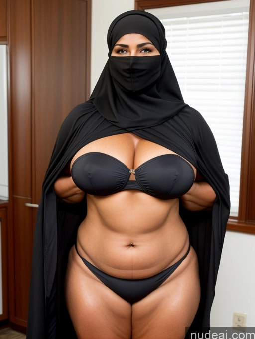 related ai porn images free for Milf Thick Chubby Big Ass Muscular Oiled Body 50s Niqab