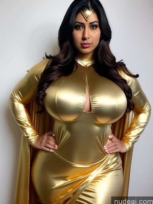 related ai porn images free for Huge Boobs Big Ass Thick Big Hips 30s Serious Indian Cleavage Gold Jewelry Jewelry Superheroine Superhero