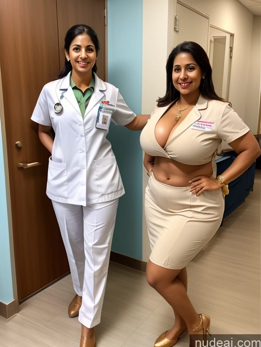 related ai porn images free for Huge Boobs Big Ass Big Hips 30s Cleavage Gold Jewelry Skinny Abs Happy Indian Hospital Doctor