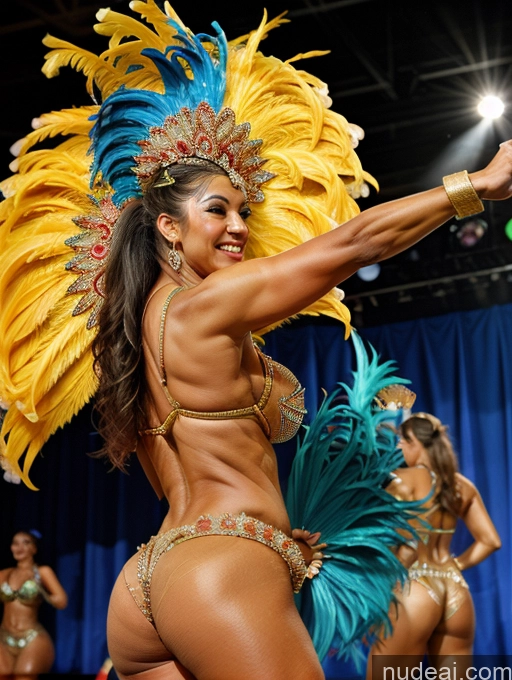 related ai porn images free for Bodybuilder Huge Boobs Beautiful Muscular Big Ass Abs Big Hips Tanned Skin 30s Happy Stage Side View Dance Dress: Samba Long Hair Mongolian