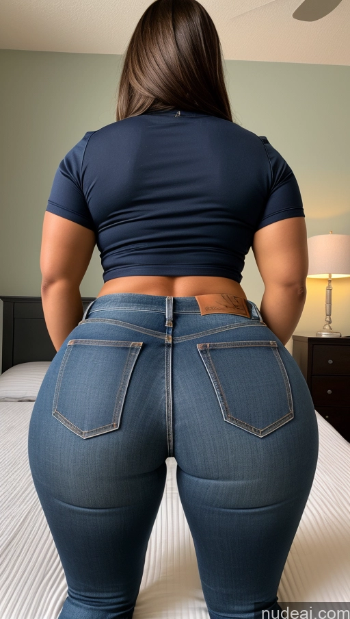 related ai porn images free for Athlete Big Ass Big Hips Bedroom Jeans Back View