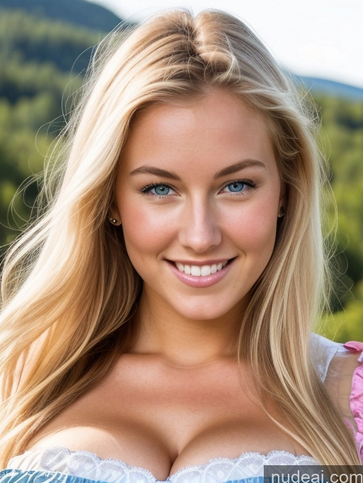 related ai porn images free for Scandinavian 18 Huge Boobs Perfect Body Dirndl Cleavage Happy Sexy Face