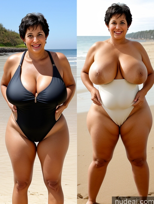 related ai porn images free for Huge Boobs Big Ass Thick Short Pubic Hair 60s Black Hair White Milf Pixie Cleavage Laughing Beach One Piece Swimsuit Hairy Women Onoff