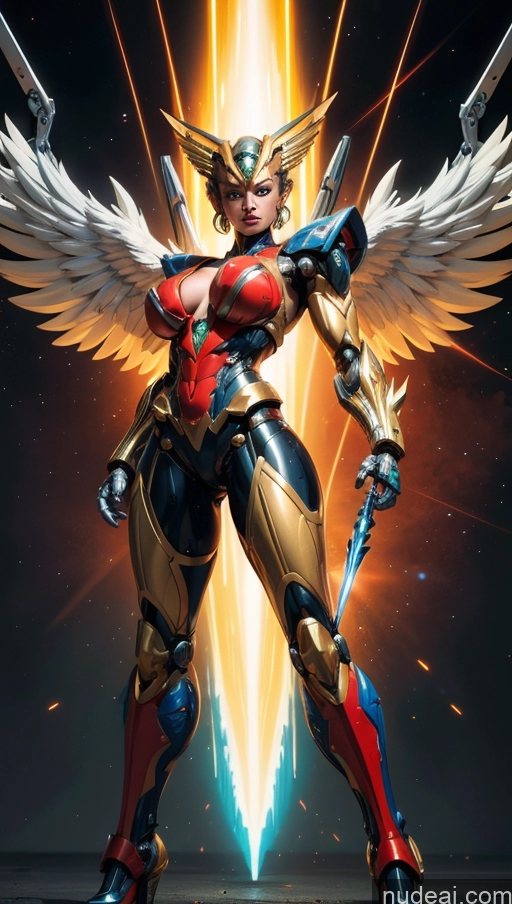 related ai porn images free for Perfect Boobs Hawkgirl Several Powering Up Bodybuilder Science Fiction Style SSS: A-Mecha Musume A素体机娘