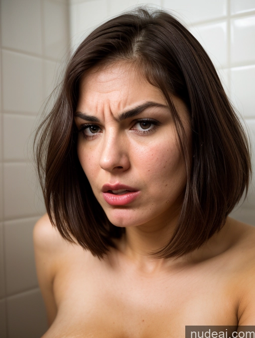 related ai porn images free for Bending Over Pubic Hair Busty Seductive Serious Sad Shocked Sexy Face Bobcut Bathroom Close-up View White Brunette Sorority Angry 20s