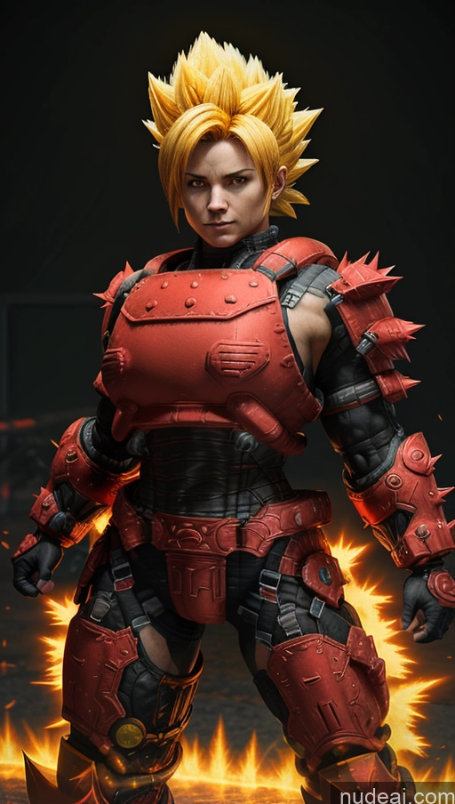 related ai porn images free for EdgHalo_armor, Power Armor, Wearing EdgHalo_armor, Abs Powering Up Super Saiyan 4