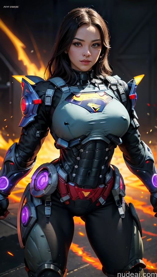 related ai porn images free for EdgHalo_armor, Power Armor, Wearing EdgHalo_armor, Superhero Superheroine Abs Powering Up