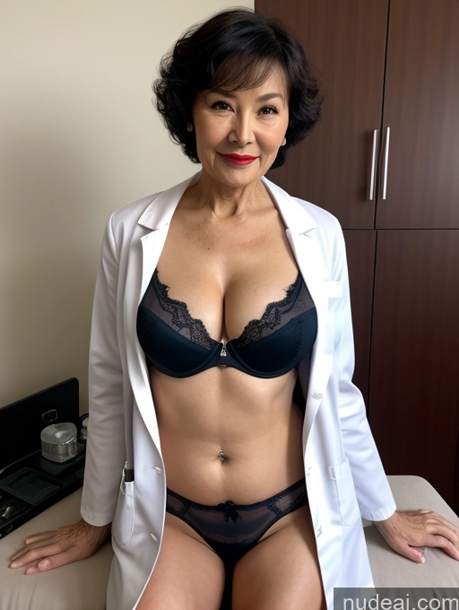 related ai porn images free for Milf Perfect Boobs Lipstick Pixie Asian Bra Doctor Lab Coat Cleavage Partially Nude Dark Lighting 80s Spreading Legs