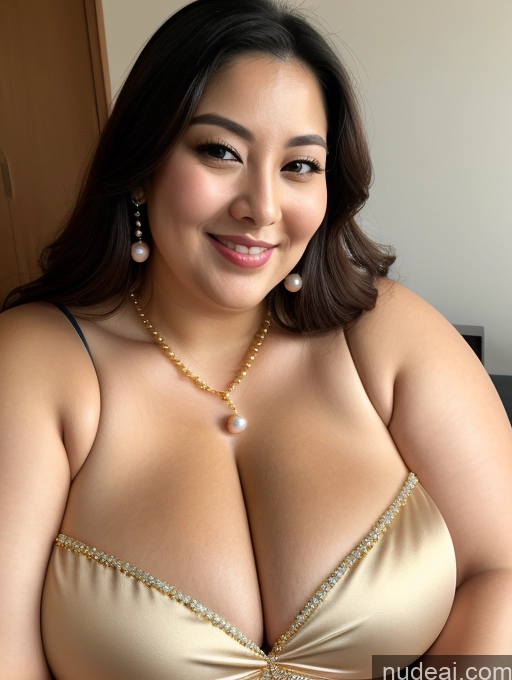 related ai porn images free for 30s Busty Huge Boobs Thick Chubby Fat Happy Close-up View Blouse Cleavage Satin Pearl Jewelry Diamond Jewelry Gold Jewelry Jewelry Korean