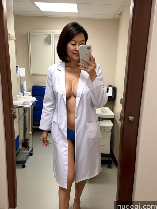 related ai porn images free for Milf Perfect Boobs Perfect Body 60s Bobcut Chinese Hospital Doctor Lab Coat Panties Cleavage Partially Nude Stylish