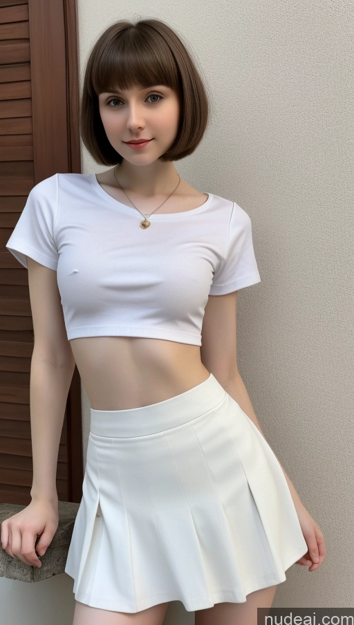 related ai porn images free for Small Tits Beautiful Skinny Small Ass Fairer Skin 18 Brunette Short Hair Russian Detailed Shirt Micro Skirt