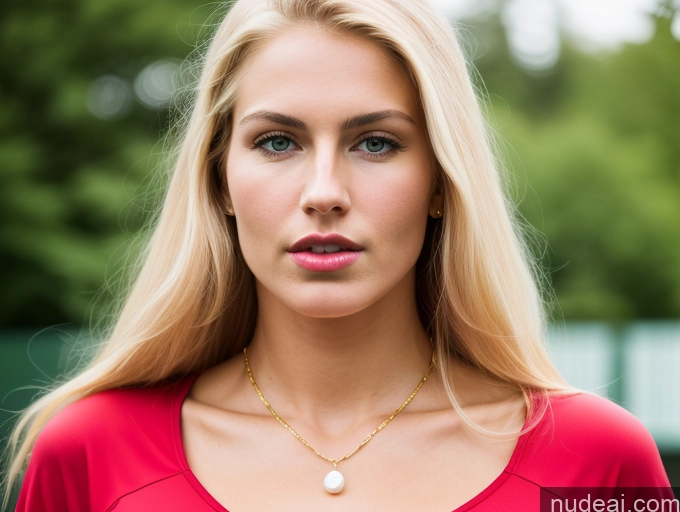 ai nude image of blond woman with a necklace and a pearl necklace on her neck pics of Perfect Body Pubic Hair Lipstick Blonde Long Hair Scandinavian Diamond Jewelry Gold Jewelry Pearl Jewelry 18 Angry Long Legs Tennis Huge Boobs