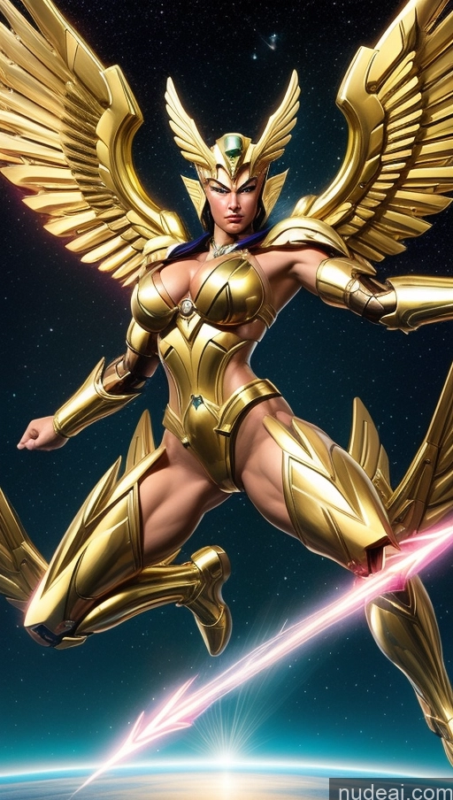 related ai porn images free for Several Bodybuilder Abs Perfect Boobs Egyptian Hawkgirl Regal Powering Up Science Fiction Style SSS: A-Mecha Musume A素体机娘