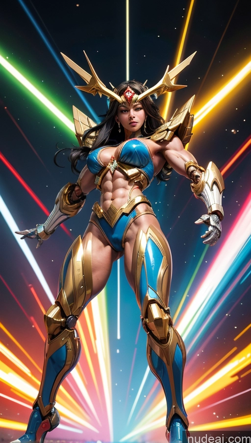 related ai porn images free for Bodybuilder Several Muscular Abs Perfect Body SSS: A-Mecha Musume A素体机娘 Mary Thunderbolt Powering Up Perfect Boobs