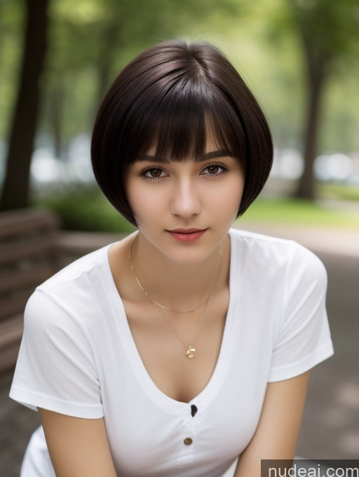 related ai porn images free for Small Tits Beautiful Skinny 18 Russian Short Hair Close-up View Shirt Black Hair