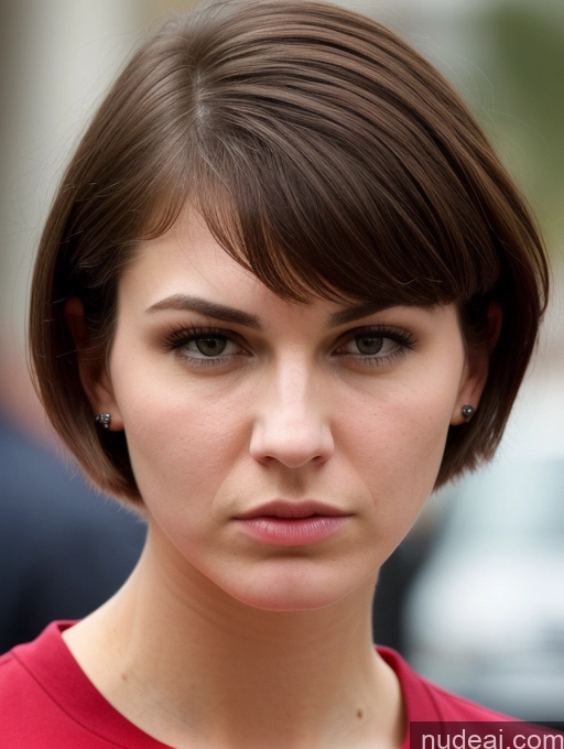 related ai porn images free for Small Tits Beautiful Skinny 18 Russian Short Hair Shirt Close-up View Brunette Angry