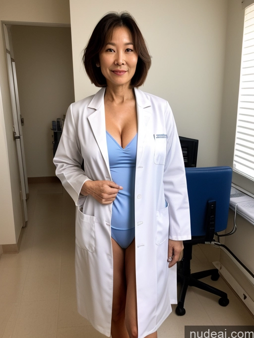 related ai porn images free for Milf Perfect Boobs Perfect Body 60s Bobcut Chinese Hospital Doctor Lab Coat Panties Cleavage Partially Nude