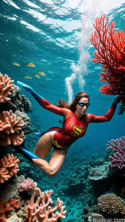 related ai porn images free for Underwater Superhero Superheroine